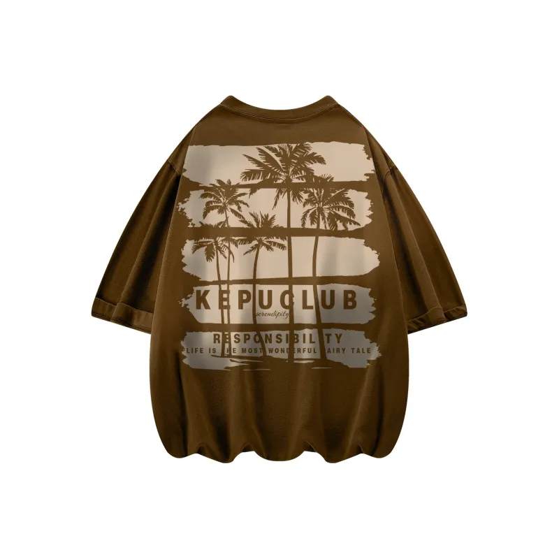 Kepu Short Sleeved T Shirts Unisex-14