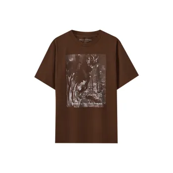 MARC OPOLO T-Shirt Men's Coffee