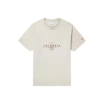 Columbia T Shirt Unisex Apricot
