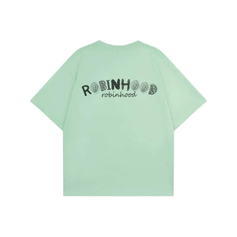 ROBINHOOD T Shirt Unisex Mint Green-1