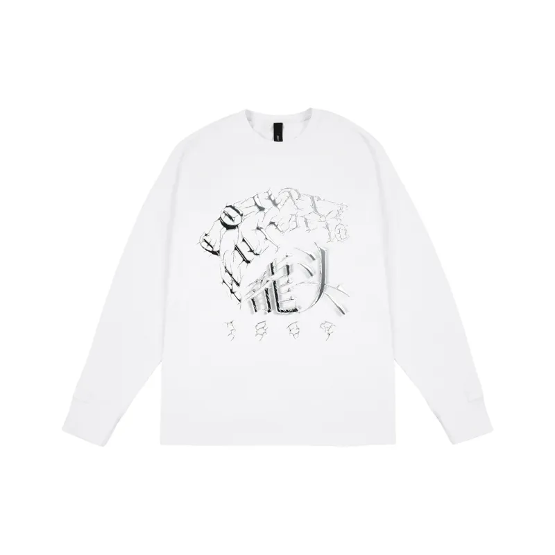 1807 x Couple Hunnid Long Sleeved T Shirts Unisex-3