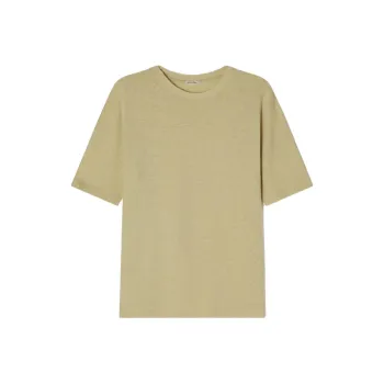AMERICAN VINTAGE A.M T Shirt Men's Beige