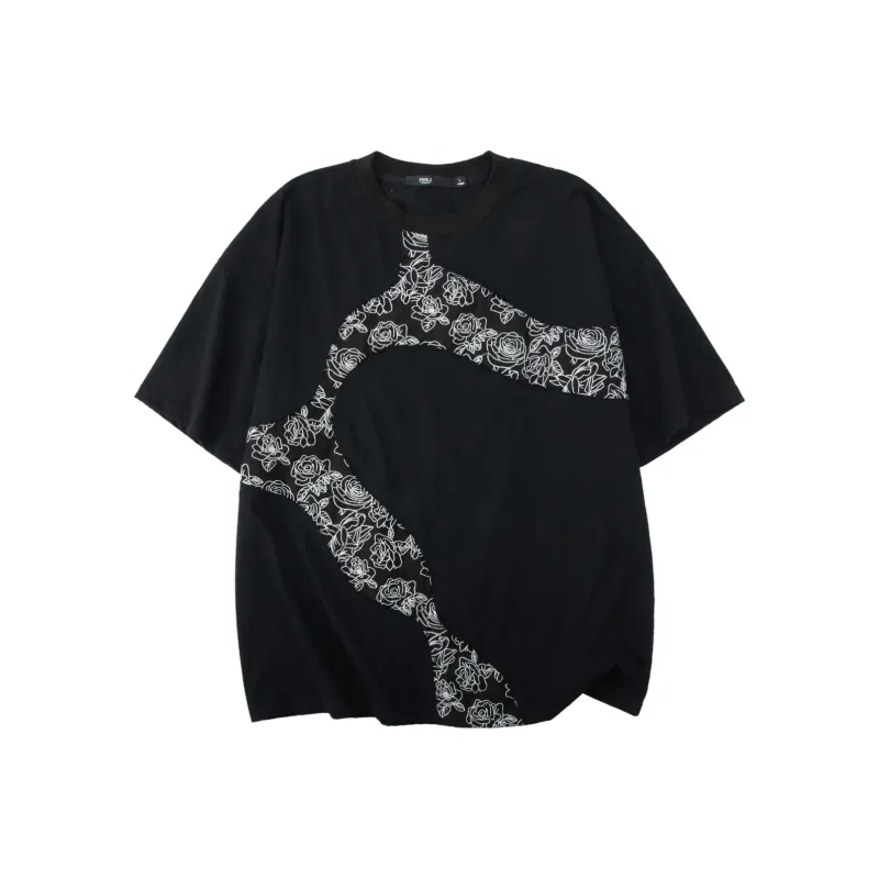 Pin Li T Shirts Men Black-0