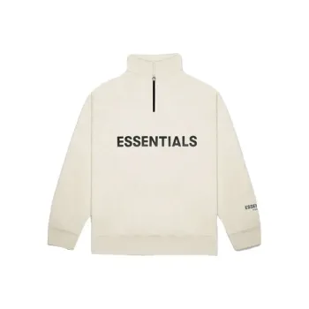 Fear Of God Essentials Half Zip Pullover Sweater
