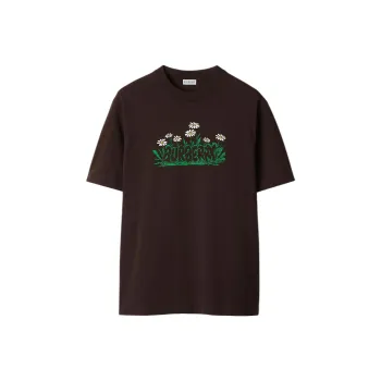 Burberry Graphic Printed Crewneck T Shirt