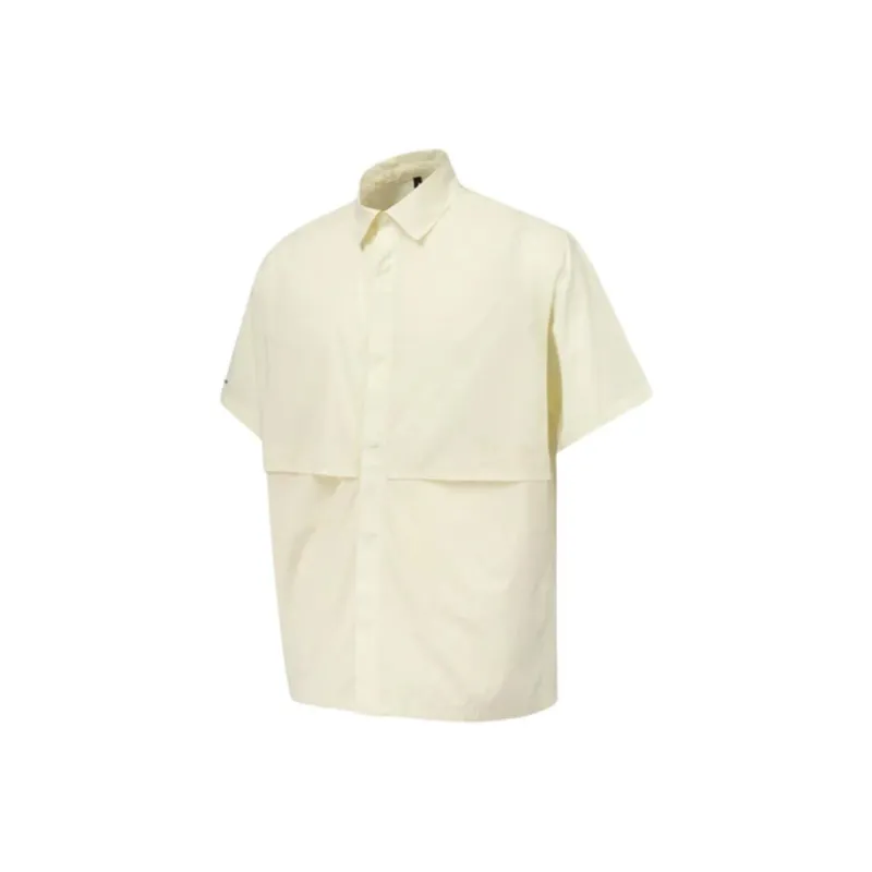 SALOMON Shirts Men Beige-2
