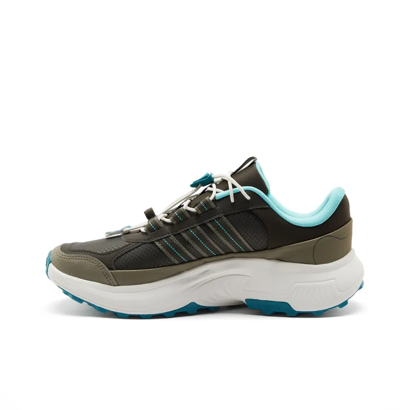 Adidas ROAM WANDER Cushioned Slip-Resistant Low-Top Running Shoes Men's Green-1
