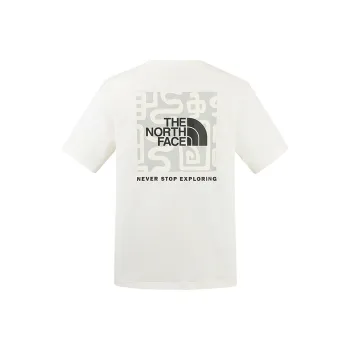 THE NORTH FACE New Year Transformation Collection SS25 T Shirt Unisex Dune White