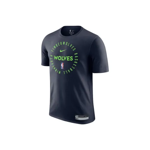 Nike x NBA Minnesota Timberwolves T-Shirt Men's Marine Blue