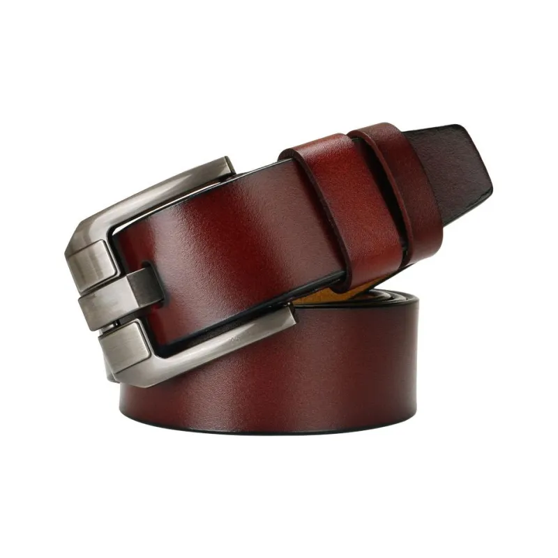 JEANSWEST Cow Leather Belts Men's 3.5CM-2