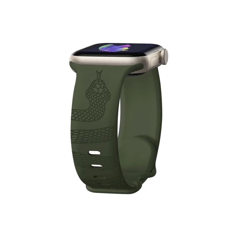 IOTS Watch Bands Apple Compatibility 235MM 42mm Silicone Material-6