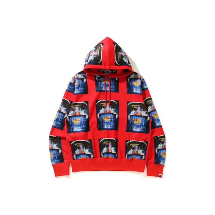 Bape Invasion Relaxed Pullover Hoodie-1