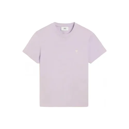 AMIPARIS Paris Ami De Coeur Logo Embroidered Crewneck T Shirt