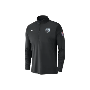 Nike Minnesota Timberwolves City Edition Men's Nike Dri FIT Nba 1/2 Zip Long Sleeve Top