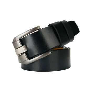 JEANSWEST Cow Leather Belts Men's 3.5CM