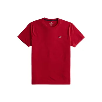 Hollister T Shirts Men Red