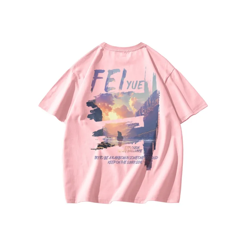 Feiyue Short Sleeved T Shirts Unisex-8
