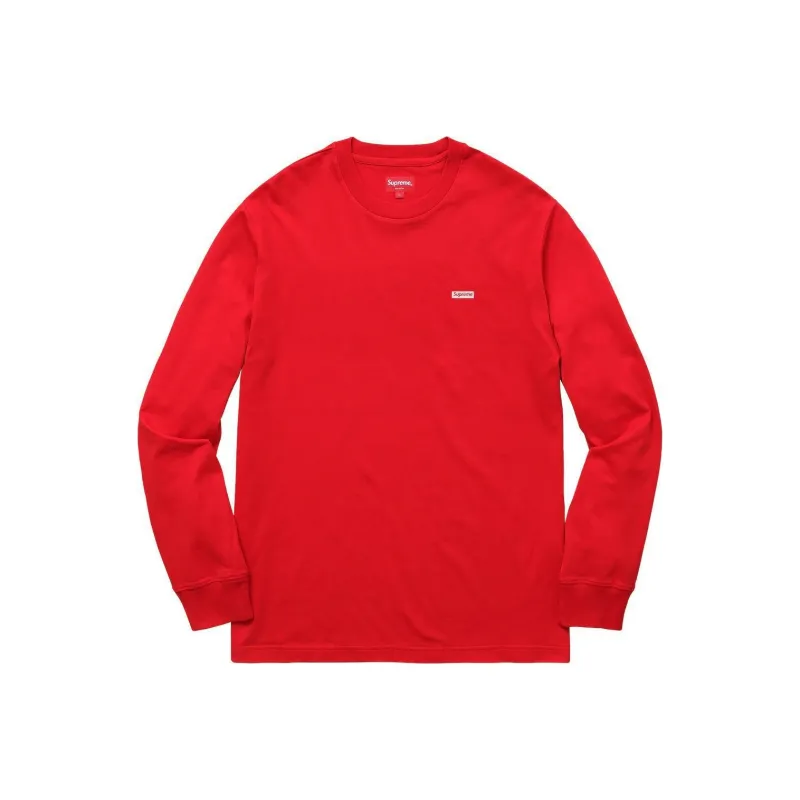 Supreme Metallic Box Logo L/S Tee-0