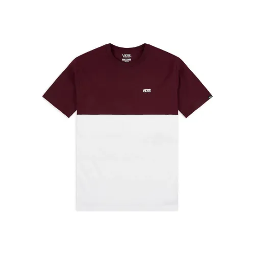 Vans T-Shirts Men Red Brown