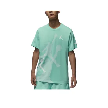 Jordan T Shirt Men's Rising Emerald Green