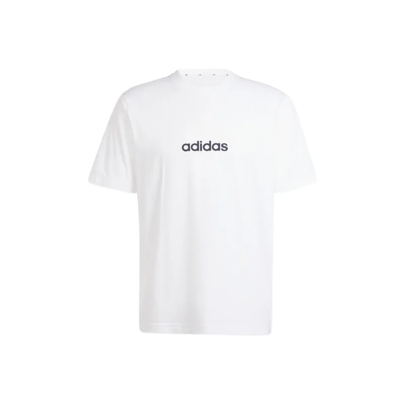 Adidas Essentials Linear Single Jersey Tee-0