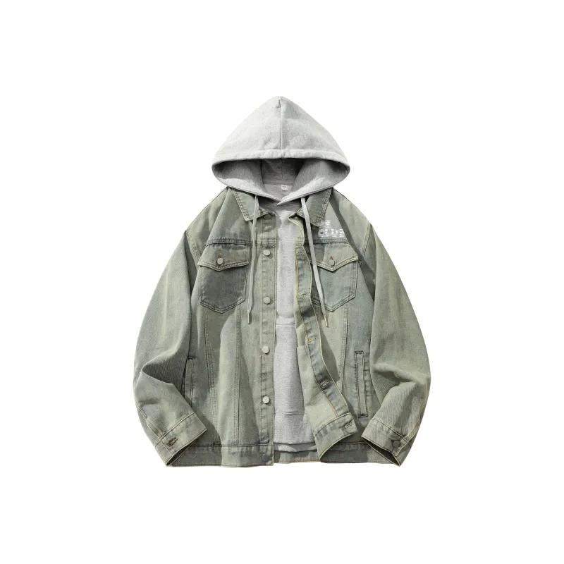 Tre Club Denim Jacket Unisex Yellow Mud-0