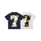 Navy Blue+White Heather Gray