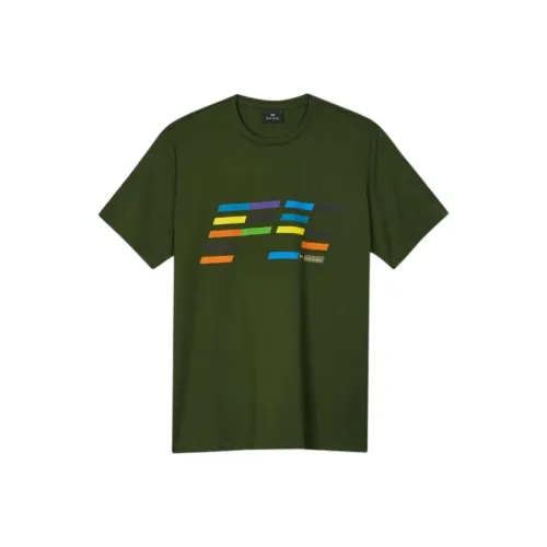 Paul Smith Slant Logo T shirt