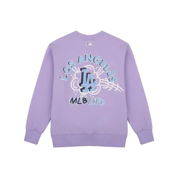 MLB Crew Neck Sweatshirt Unisex Purple