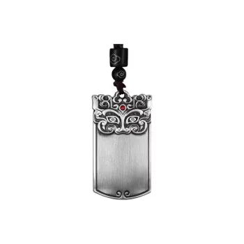 Hui Xuan Charm 999 Fine Silver Foot Silver Pendants Unisex