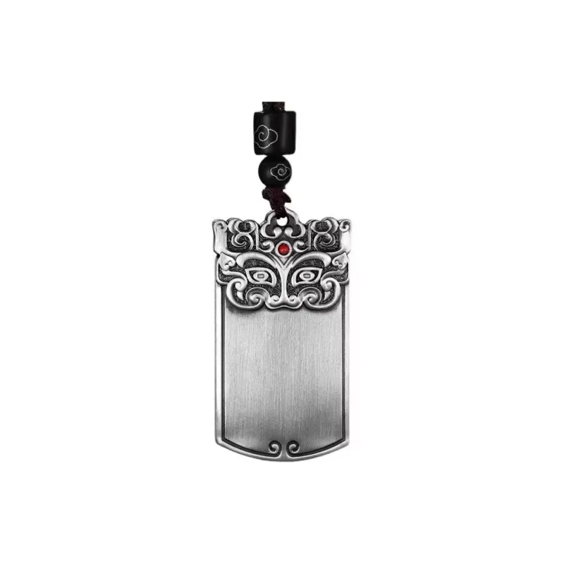 Hui Xuan Charm 999 Fine Silver Foot Silver Pendants Unisex-0