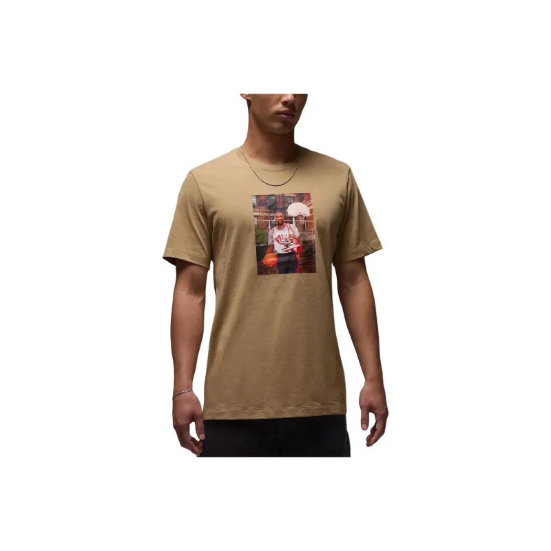 Jordan JORDAN BRAND T-Shirt Men's Desert Camouflage/Black-0
