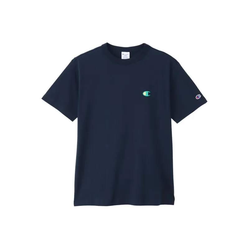 Champion T Shirt Unisex Marine Blue-0