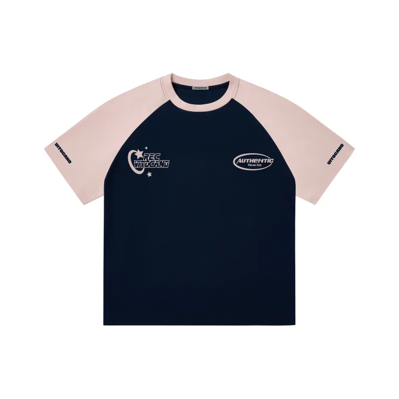 Vitocano T-Shirt Unisex White & Navy Blue-8