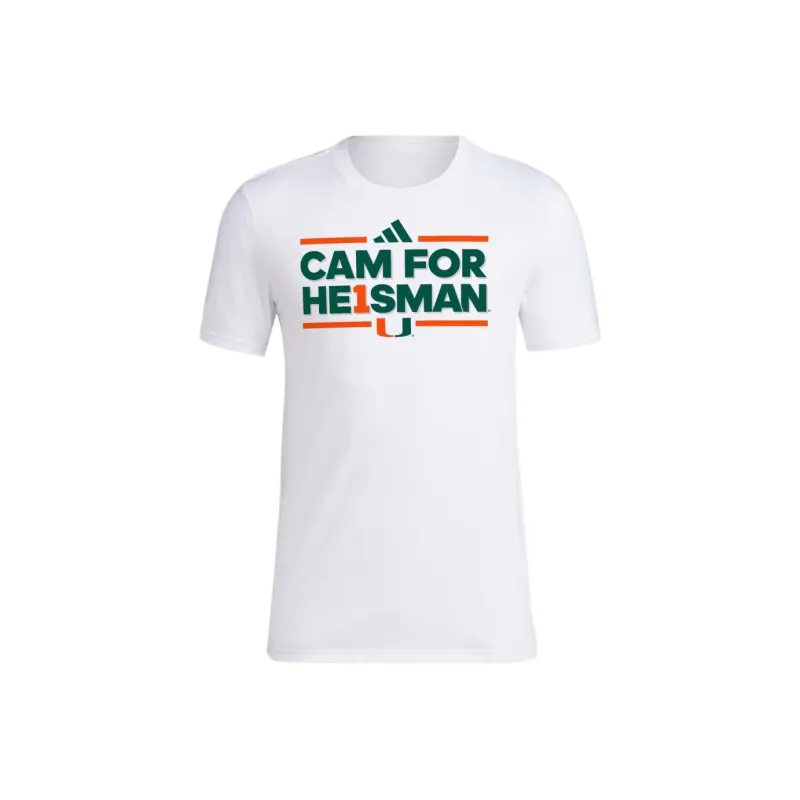 Adidas Free Shipping With AdiClub Miami Cam Ward Heisman Hopeful Tee-0