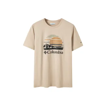 Columbia T Shirts Men Khaki