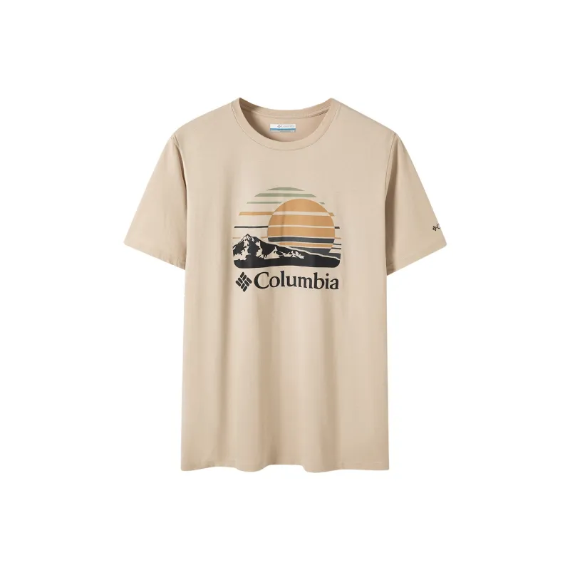 Columbia T Shirts Men Khaki-0