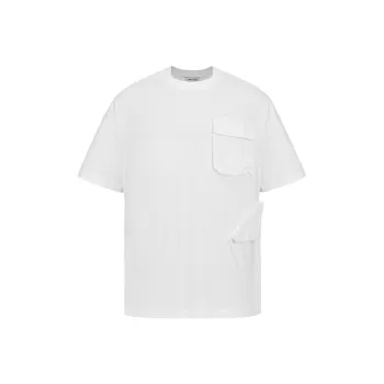 URBAN REVIVO T Shirt Men's Raw White