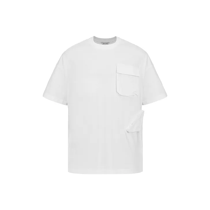 URBAN REVIVO T Shirt Men's Raw White-0
