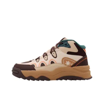361° Thermal Slip Resistant High Top Skateboard Shoes Men's Beige Brown
