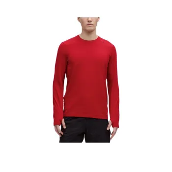 Lululemon Surge Warm Collection Rulu T Shirt Men's Dark Red