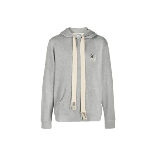 LOEWE Sweatshirts Men Heather Gray
