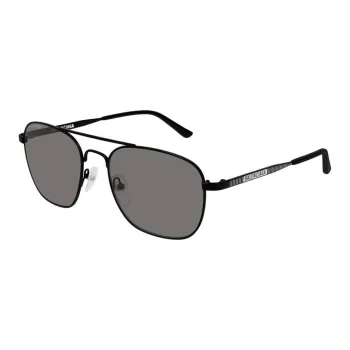 Balenciaga Metal Aviator Sunglasses Unisex Black