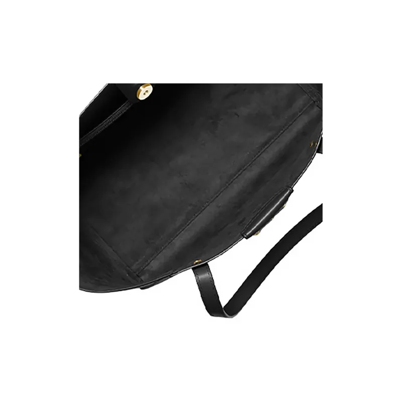 MICHAEL KORS Karlie Leather One Shoulder Handbag Tubas Women's Black-2