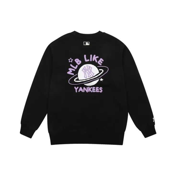 MLB New York Yankees Sweatshirt Unisex Black-0