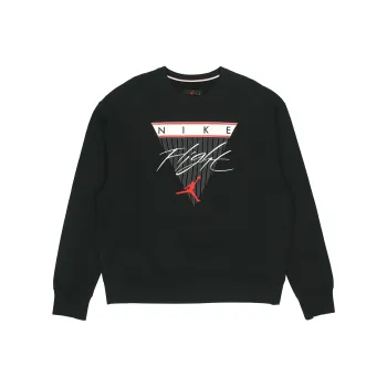 JORDAN Flight Crewneck Graphic Hoodie