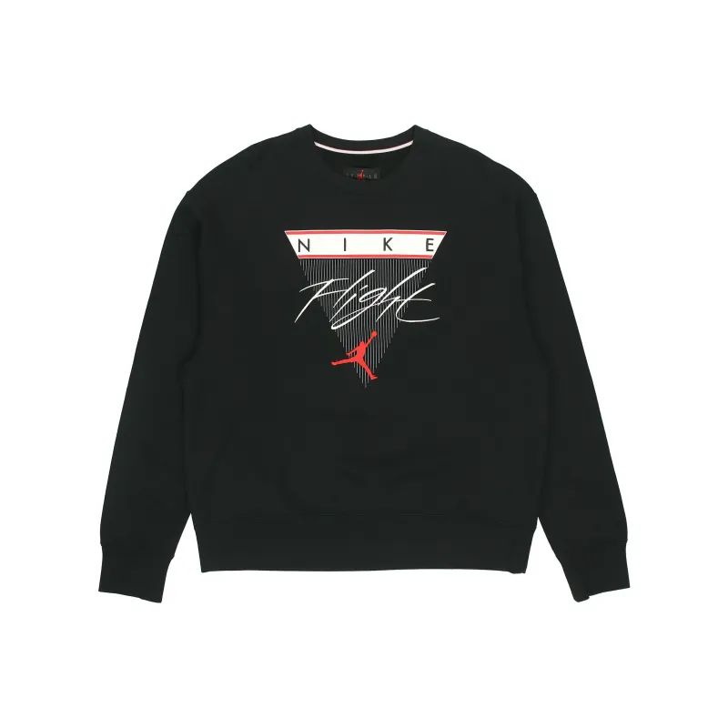 Jordan Flight Crewneck Graphic Hoodie-0