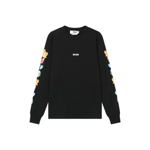 MSGM T Shirts Unisex Black