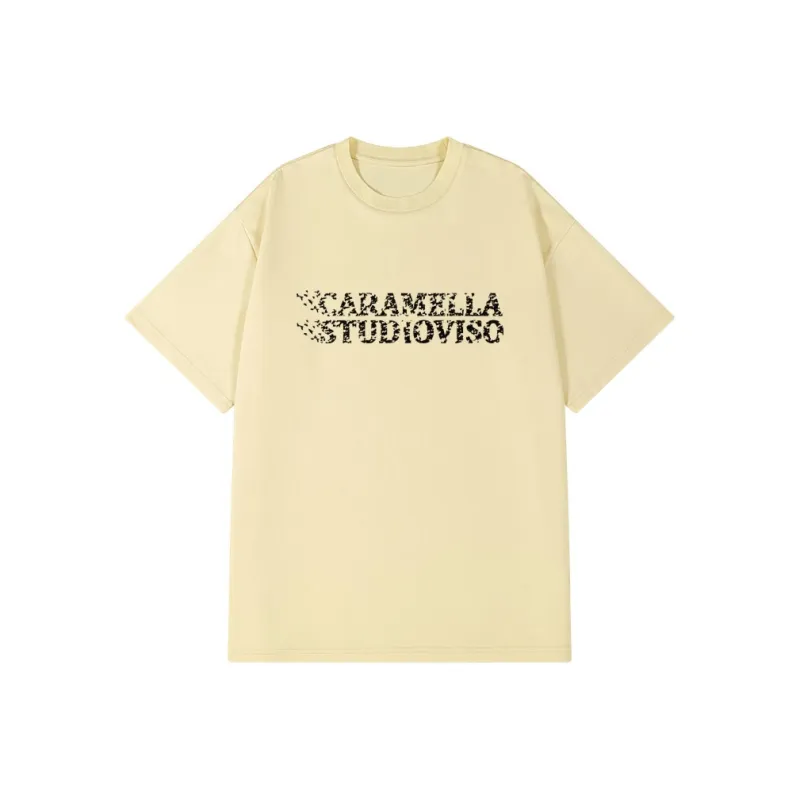 Caramella Drop Shoulder Sleeve T Shirt Unisex-18
