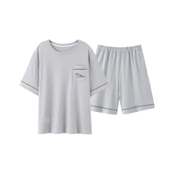 GOSO Pajama Set Men's Light Gray